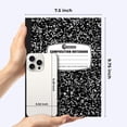 thumbnail image 3 of Cuaderno de composición Rosmonde College Ruled 200 págs. 9,75 x 7,5 cm, 3 of 9