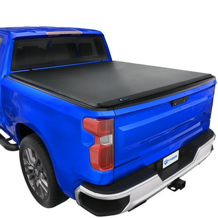 Tyger Auto T3 Soft Tri-fold Truck Bed Tonneau Cover Compatible with 2019-2025 Chevy Silverado GMC Sierra 1500 (Not Fit 19 LD; 19-25 Classic) | 6'7" (79") Bed | TG-BC3C1054