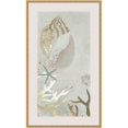 thumbnail image 1 of Somerset House Publishing 2302 Golden Reef Panel II, Framed Textured Fine Art Print, 1 of 1