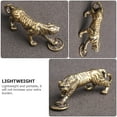 thumbnail image 3 of 2pcs Car Keychain Pendant Tiger Shape Keyring Accessory Bag Hanging Decor, 3 of 5
