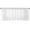 White, variant on TERGAYEE Contemporary White Home Rod Pocket Lace Embroidered Curtain, 130 x 41 cm