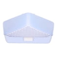 thumbnail image 3 of hengtong Pet Pan Cage Accessories Training Pads Cage Toilet Potty Corner Toilet for Cages Light Blue, 3 of 9