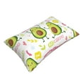 thumbnail image 3 of Naloa Avocado Work Out Pillowcase, Throw Pillowcase, Wrinkle-Free, Stain-Resistant with Hidden Zipper for Bedroom Sofa - 14"x20", 3 of 9
