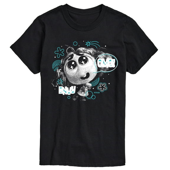 Inside Out 2 - Doodle Portrait Envy  - Men's Short Sleeve Graphic T-Shirt