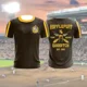 thumbnail image 3 of Camisetas de manga corta con cuello redondo de la Escuela Hogwarts de Magia y Hechicería de Quidditch para hombres y mujeres, tela de primera calidad, secado rápido, 3 of 5