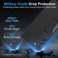 thumbnail image 4 of for Galaxy S23 Ultra Case with Stand Slim Anti-Fingerprint Anti-Scratch Hard PC All-Inclusive Shockproof, 4 of 5