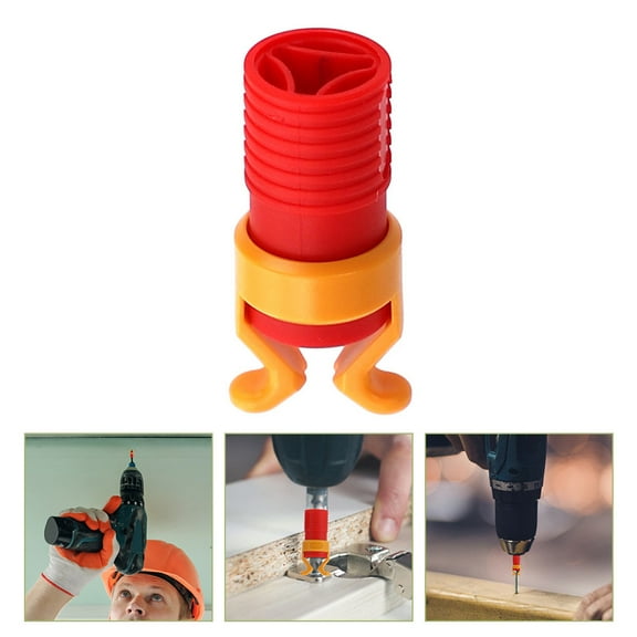 WEAVILUX Universal Screw Holder Abs Red 4Pcs for Diy Projects
