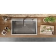 thumbnail image 3 of Ruvati RVH8017 27 x 20 in. Drop in 16 Gauge Stainless Steel Single Bowl Rounded Corners Top Mount Kitchen Sink, Silver, 3 of 7
