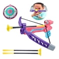 thumbnail image 3 of Juguete Educativo De Arco Y Flecha Para Niños, Juego De Tiro Al Blanco, Posicionamiento Preciso, Conjunto De Juguete De Arco Y Flecha Para Niños, Seguro Para Exteriores De 3 Años + seitruly FN003498-01, 3 of 6