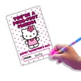 thumbnail image 5 of Lashicorn Cute Kitty Valentines Day Class Cards  30 pack 4x6 inches for Kids School Hello Girls Japanese Cat Character Cards Youre a Purr-fect Friend Anime, 5 of 5