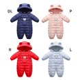 thumbnail image 4 of Baby Clothes Cute Infant Toddler Snowsuit Warm Newborn Boy Girl Winter Coats Hooded Zip Jumpsuit 0-12 Months, 4 of 5