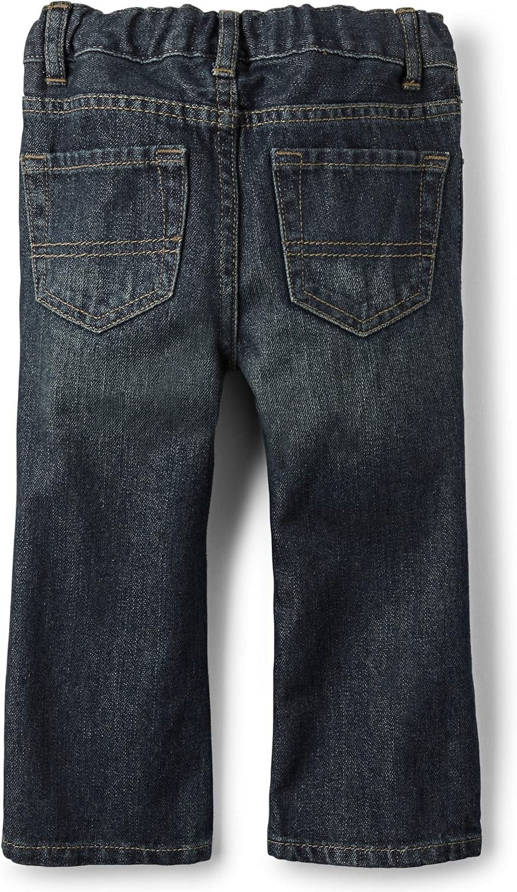The Children's Place Baby & Toddler Boys Bootcut Denim Jeans, Sizes 6M-5T