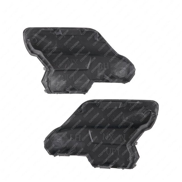 Adecuado para Lexus NX200t 300h 2015-2017, tapa de orificio de parachoques delantero, tapa de argolla de remolque, 2 piezas.