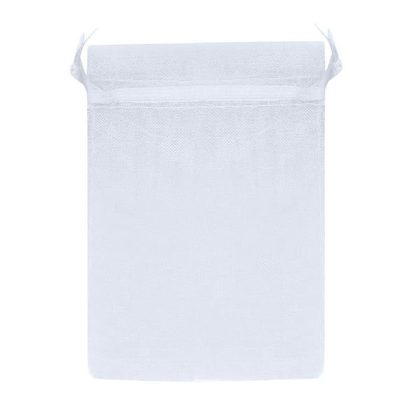 Hinati Clearance 30 Pieces Drawstring Organza Jewelry Candy Bags Stand up Reusable Food Storage Bags, BPA Free Reusable Ziplock Bags for Gallon, Quart, Sandwich, Snack, Fruit Vegetable Bread