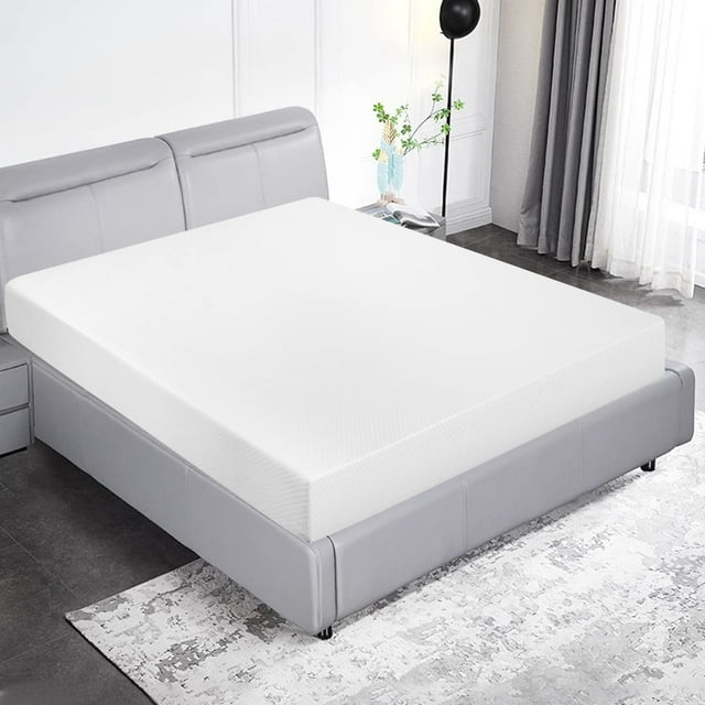 King Size Mattress, 8 Inch Medium Firm Mattress Memory Foam Mattress for Cool Sleep & Pressure Relief, King Size Mattresses Bed in a Box, (King, 8 Inch)