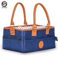 thumbnail image 6 of Sarvoza Diaper Caddy Organizer Bag Storage Tote for Baby Stuff Gifts for Moms Navy Blue, 6 of 8