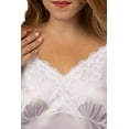 thumbnail image 2 of Women's Shadowline 1360X Plus Size Full Slip with Wide Lace (Black 44), 2 of 2