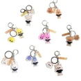 thumbnail image 1 of Llavero de dibujos animados de acrílico con patrón de doble cara, llavero para mochilas, llaves, teléfonos móviles, regalo para fanáticos, 1 of 8