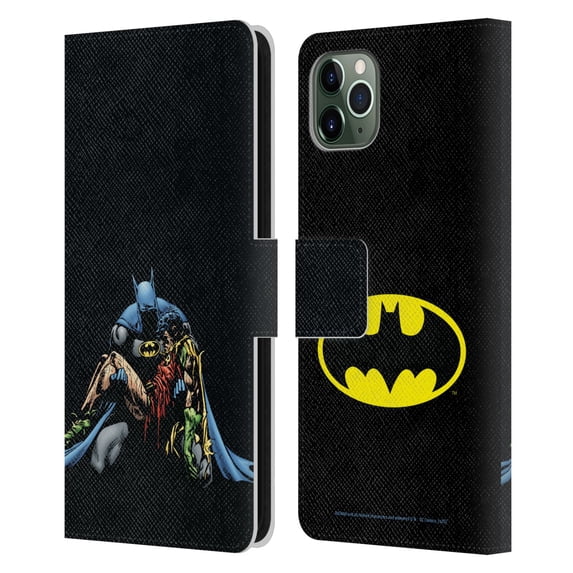 Head Case Designs Officially Licensed Batman DC Comics Famous Comic Book Covers Death In The Family Leather Book Wallet Case Compatible with Apple iPhone 11 Pro Max