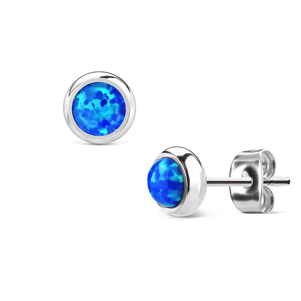 Details about   Genuine Abalone Circles 925 Sterling Silver Stud Earrings Round