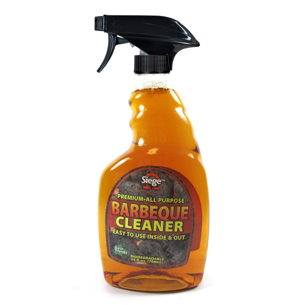 BBQ Grill Grate Cleaner 24 oz Spray Bottle Non Toxic Powerful Strength