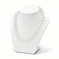 thumbnail image 3 of Sterling Silver 14-15mm White Shell Bead Necklace, 3 of 5