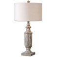 thumbnail image 1 of Uttermost Agliano Aged Dark Pecan Lamp, 1 of 2