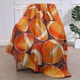 thumbnail image 2 of Football Blanket Gifts for Adults Kids Soft Warm Lightweight Cozy Flannel Game Sports Throw Blankets for Bed Sofa Couch Living Room Decor 50x60in, 2 of 6