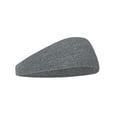 thumbnail image 2 of Lumtrix Mens Women Wide Running Headband Stretchy Sweatband Sports Headband for Cycling,Basketball,Yoga,Fitness Workout Plain Unisex Hairband Gray One Size, 2 of 3