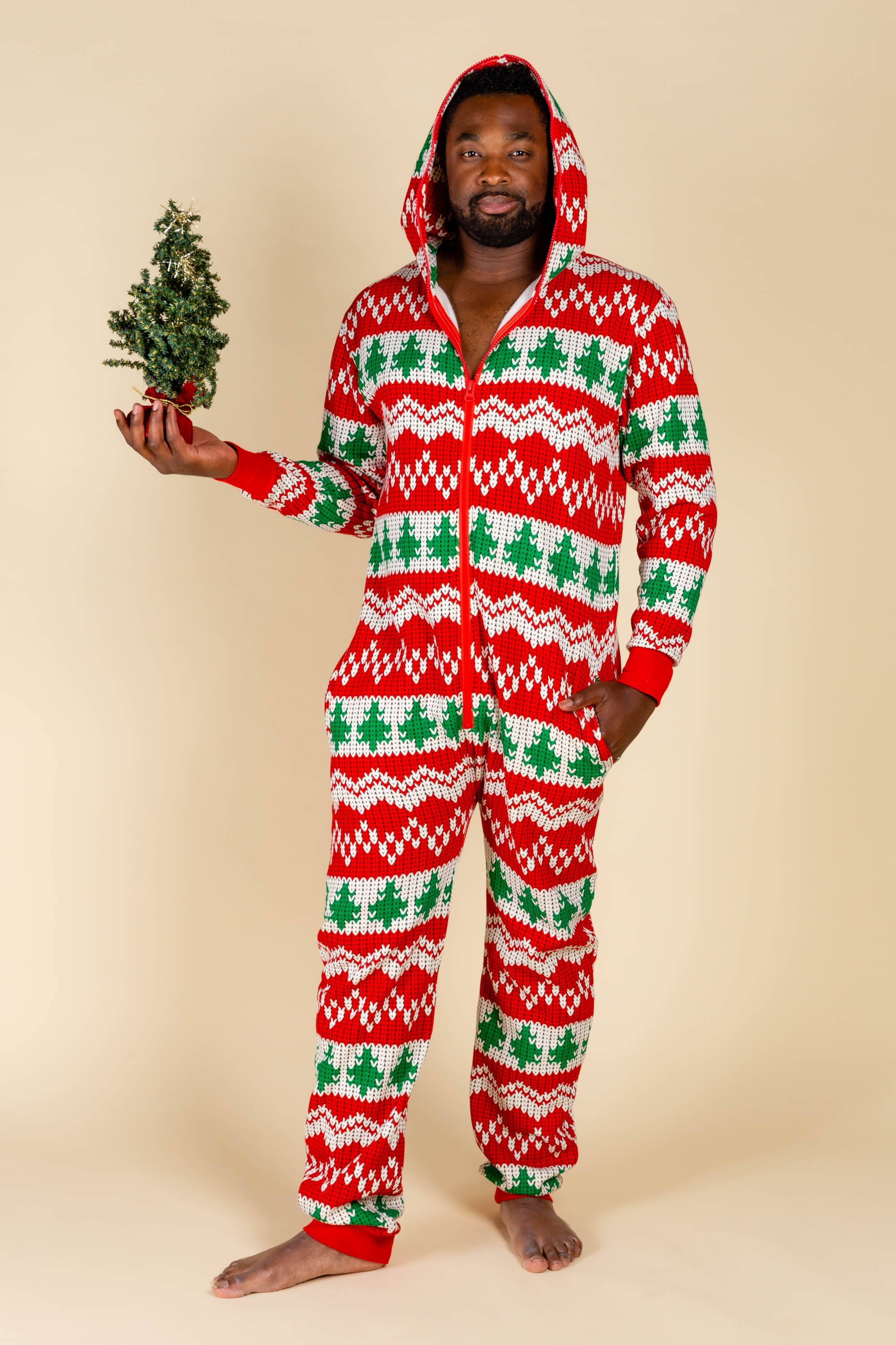 The Red Ryder Shinesty Knit Print Christmas Onesie Medium Walmart