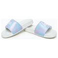thumbnail image 4 of Hype - Chanclas Splodge Tie Dye Slip-on Diseño Escritura para Niños/Niñas (Azul, Lila), 4 of 5