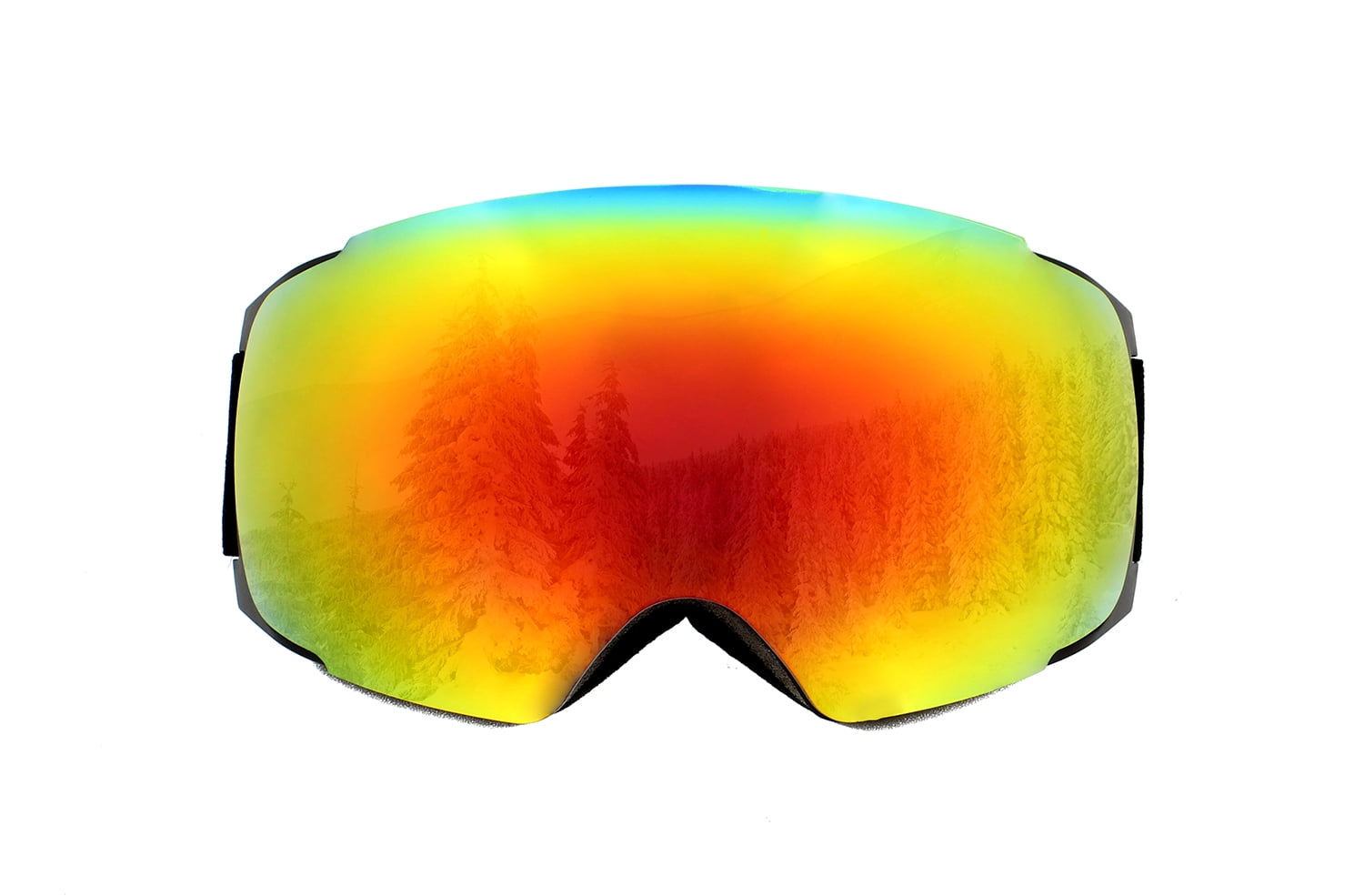 Snowboard Snowmobile Ski Goggles with Magnet UV Anti-Fog Spherical Lens by Redneck Convent