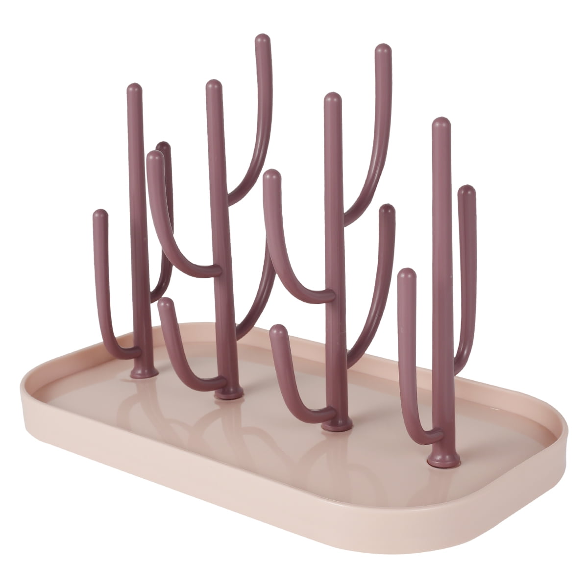 Feeding Bottle Drying Rack with Tray Nipple Feeding Cup Holder with