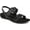 Black, variant on Women's Reese Slingbacks Sandal Silver Mettalic 5W