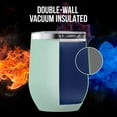 thumbnail image 4 of BluePeak Double Wall Stainless Steel Vacuum Insulated Tumbler Set, 2-Pack, 12 oz (Mint), 4 of 6