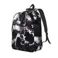 thumbnail image 2 of KLL Chained Skull Artwork Print Travel Laptop Backpack - College Backpack Business Work Bag Nurse Bag Casual Daypack for Weekender Business Hiking -Medium, 2 of 6