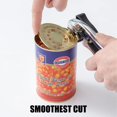 thumbnail image 2 of HYKE Can Opener,Can Openers Hand Held,Can Opener Smooth Edge Manual,Opener with Ergonomic Designed Comfort Grips, Smooth Edge-Ultra Sharp Cutting Tools,Dishwasher Safe, 2 of 6