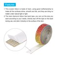 thumbnail image 4 of Unique Bargains 3Roll 1 Yard 8mm Self Adhesive Crystal Rhinestone Ribbon for Crafts Project, Red,Green,Blue,Yellow, 4 of 5