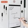thumbnail image 5 of Dry Erase Markers, Shuttle Art 15 Pack Black Magnetic Whiteboard Markers with Erase,Fine Point Dry Erase Markers Perfect For Writing on Whiteboards, Dry-Erase Boards,Mirrors for Office, 5 of 8