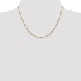 thumbnail image 2 of Leslie's Real 14kt Yellow Gold 1.8mm Round Cable Chain; 18 inch; Lobster Clasp; for Adults and Teens; for Women and Men, 2 of 5