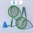 thumbnail image 4 of Badminton Racket for Kids Badminton Shuttlecocks Play Game Toy Tennis Racket for green, 4 of 7
