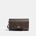 thumbnail image 3 of Coach Women's Signature Canvas Wallet No Size (Black), 3 of 6