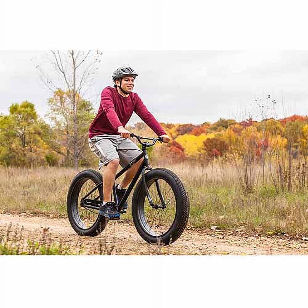 26" Mongoose Beast Men's All-Terrain Fat Tire Mountain, Red - image 5 of 5