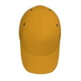 thumbnail image 5 of Lsque Goldenrod Baseball Cap Trucker Low Profile Hat Golf Dad Hat Adjustable Original Classic Unconstructed Plain Cap Men Women, 5 of 9