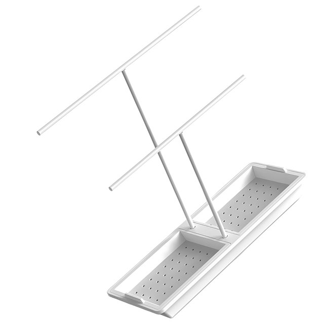 Estantes de almacenamiento Bandeja para utensilios Soporte para tenedores Organizador de tapas para accesorios de cocina Cuchillo y caja Plato de cena de escritorio