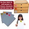 thumbnail image 4 of shiyou-Round 2 inch Yellow 50mm dot Labels for Multi-Purpose Great for Jars and Storage Identification - Permanent Adhesive Label Rounds Stickers - 180 Pack, 4 of 4