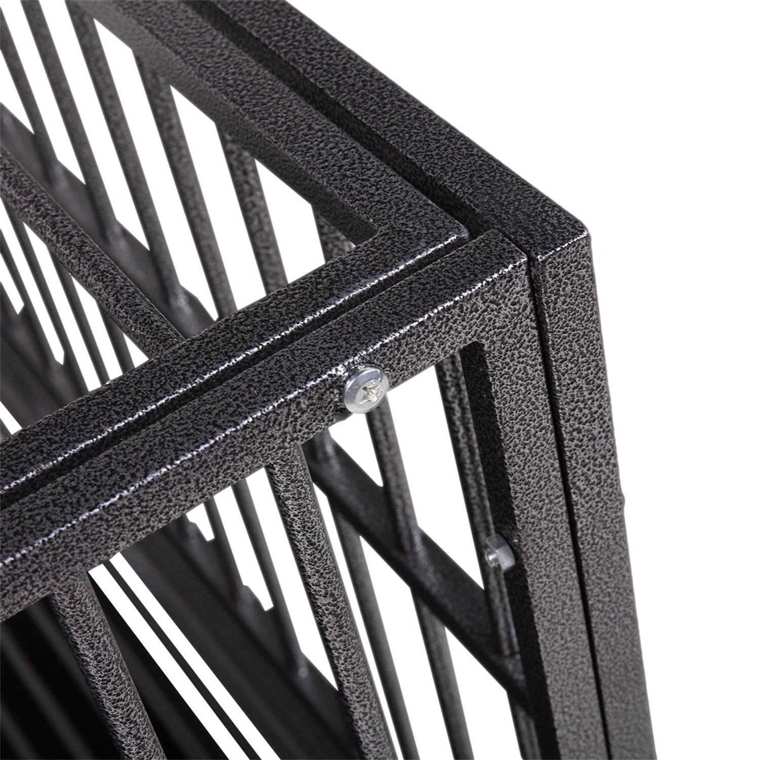 Pefilos 37" Large Dog House Indoor for Dogs, Heavy Duty Dog Crate, Escape Proof Dog Cage Kennel with Removable Tray and Wheels, Black, M Pefilos 37" Large Dog House Indoor for Dogs, Heavy Duty Dog Crate, Escape Proof Dog Cage Kennel with Removable Tray and Wheels, Black, M