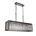 thumbnail image 1 of CWI Lighting 9697P36-4-192 4 Light Chandelier with Brown Finish, Brown Finish, 1 of 2