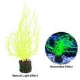 thumbnail image 5 of Soft Silicone Glowing Aquarium Tree Coral Aquatic Artificial Coral for Fish Tank Decoration Yellow, 5 of 7