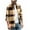 Gold, variant on Men's Plaid Shirts Casual Button Down Shirt Jackets Long Sleeve Stylish Regular Fit Coats with Pockets Fall Soft Outwear (L, Wine)
